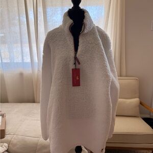 NWT Southern Marsh Appalachian White Sherpa Pullover
